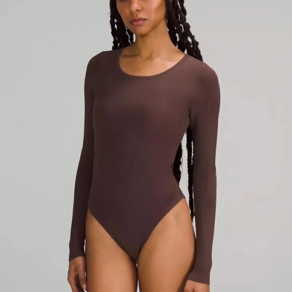 NEW LULULEMON RIBBED JAVA KNIT BODYSUIT!